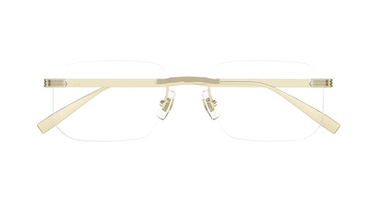 DUNHILL DU0104O 1 RECTANGULAR / GOLD
