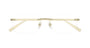 DUNHILL DU0104O 1 RECTANGULAR / GOLD