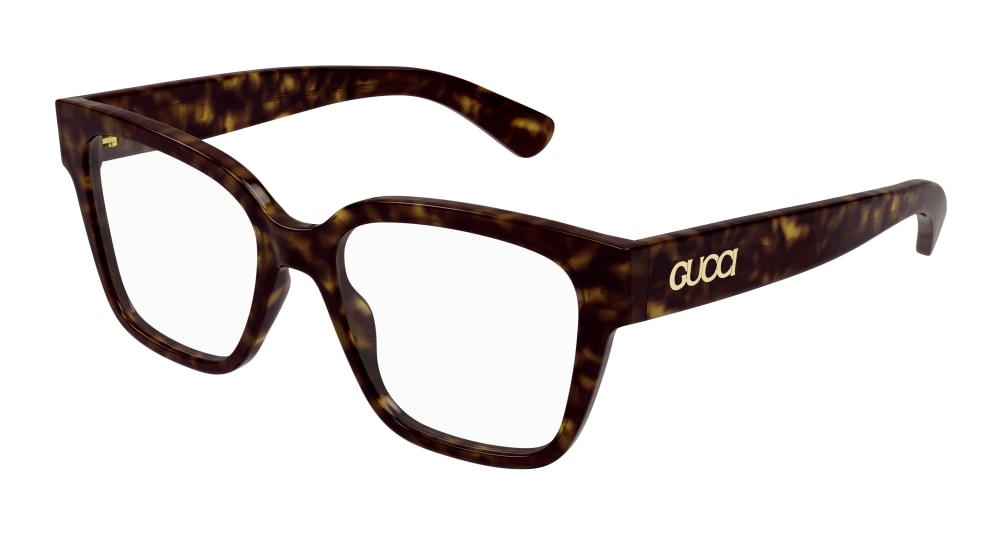 GUCCI GG1791O 6 RECTANGULAR / HAVANA