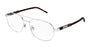 GUCCI GG1800O 2 RECTANGULAR / SILVER