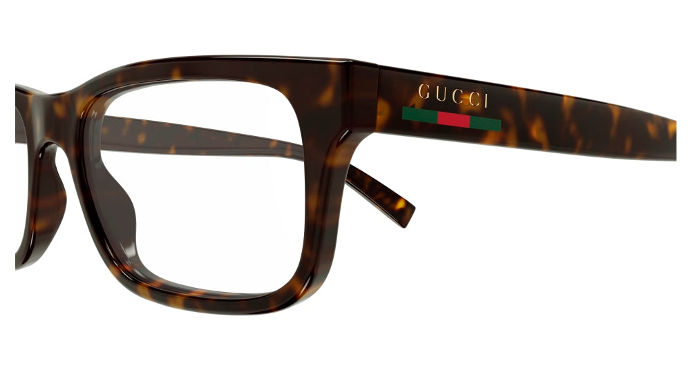 GUCCI GG1858O 2 RECTANGULAR / HAVANA