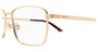 GUCCI GG1882O 2 RECTANGULAR / GOLD