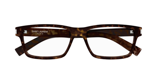 SAINT LAURENT SL 622 2 RECTANGULAR / HAVANA