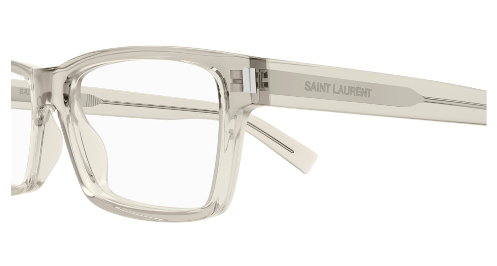 SAINT LAURENT SL 622 13 RECTANGULAR / TRANSPARENT