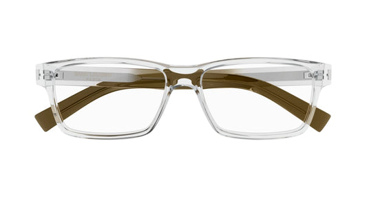 SAINT LAURENT SL 622 14 RECTANGULAR / TRANSPARENT
