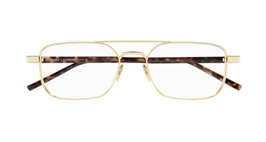 SAINT LAURENT SL 780 2 RECTANGULAR / GOLD
