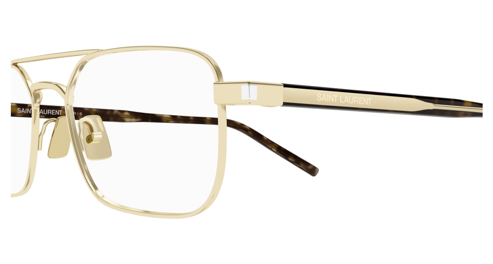 SAINT LAURENT SL 780 2 RECTANGULAR / GOLD