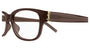 SAINT LAURENT SL M149 11 RECTANGULAR / BROWN