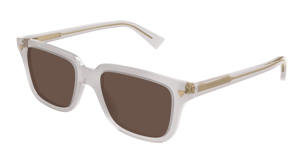 BOTTEGA VENETA BV1363S 4 RECTANGULAR / GREY