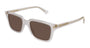 BOTTEGA VENETA BV1363S 4 RECTANGULAR / GREY