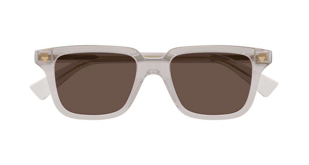 BOTTEGA VENETA BV1363S 4 RECTANGULAR / GREY