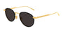 BOTTEGA VENETA BV1389S 1 ROUND / GOLD