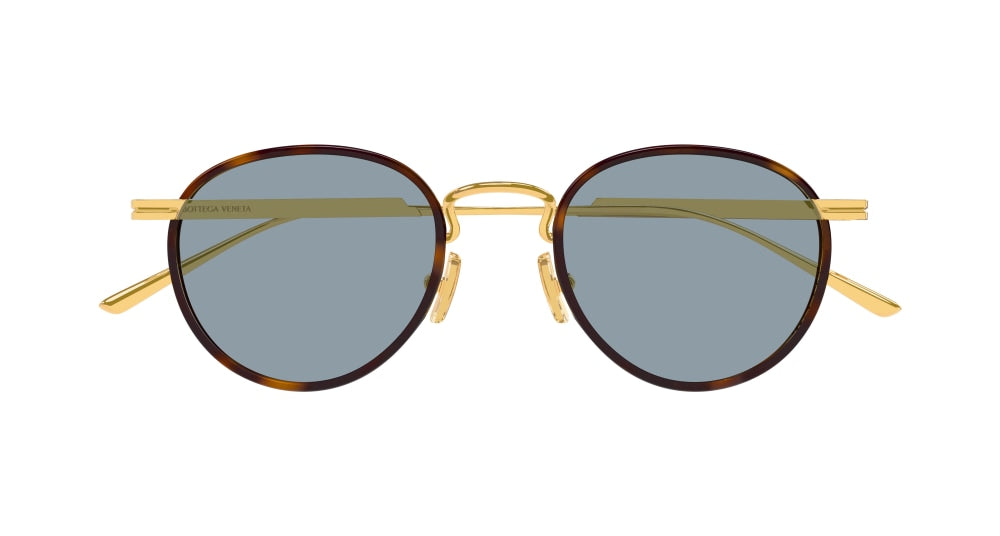 BOTTEGA VENETA BV1389S 2 ROUND / GOLD