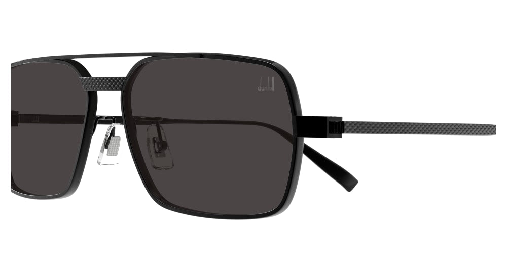 DUNHILL DU0076S 1 RECTANGULAR / BLACK