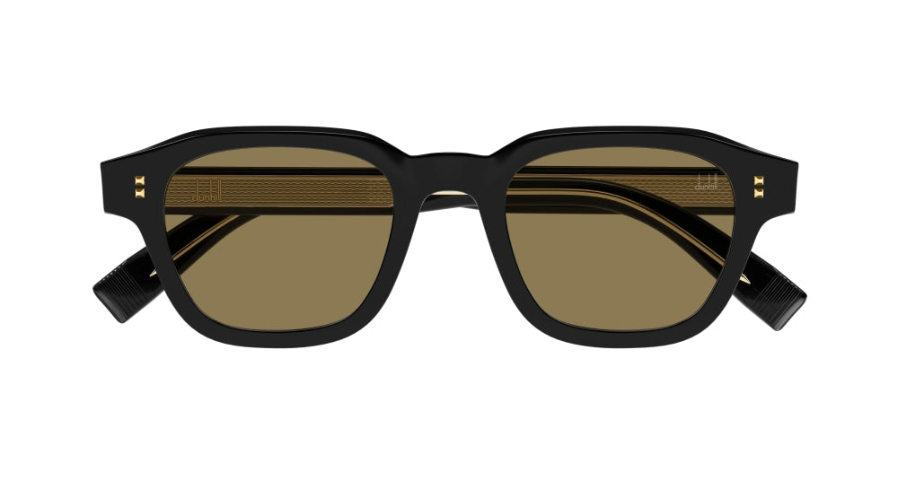 DUNHILL DU0098S 2 RECTANGULAR / BLACK