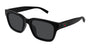 GUCCI GG1857S 5 RECTANGULAR / BLACK