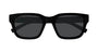 GUCCI GG1857S 5 RECTANGULAR / BLACK