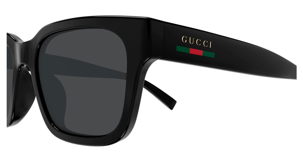 GUCCI GG1857S 5 RECTANGULAR / BLACK