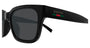 GUCCI GG1857S 5 RECTANGULAR / BLACK