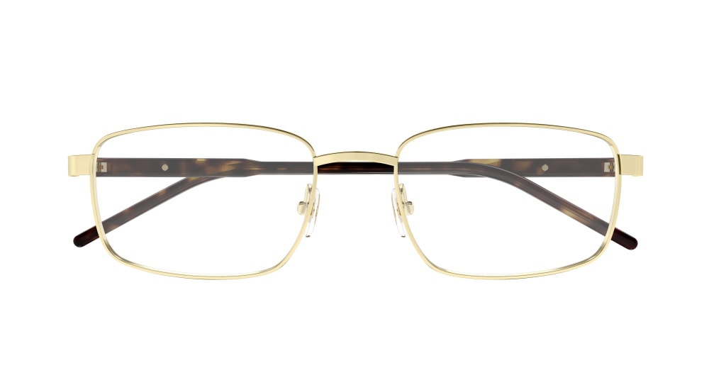 GUCCI GG1801O 2 RECTANGULAR / GOLD