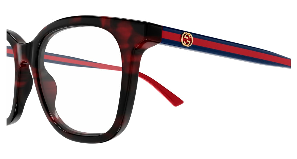 GUCCI GG1864O 3 RECTANGULAR / HAVANA