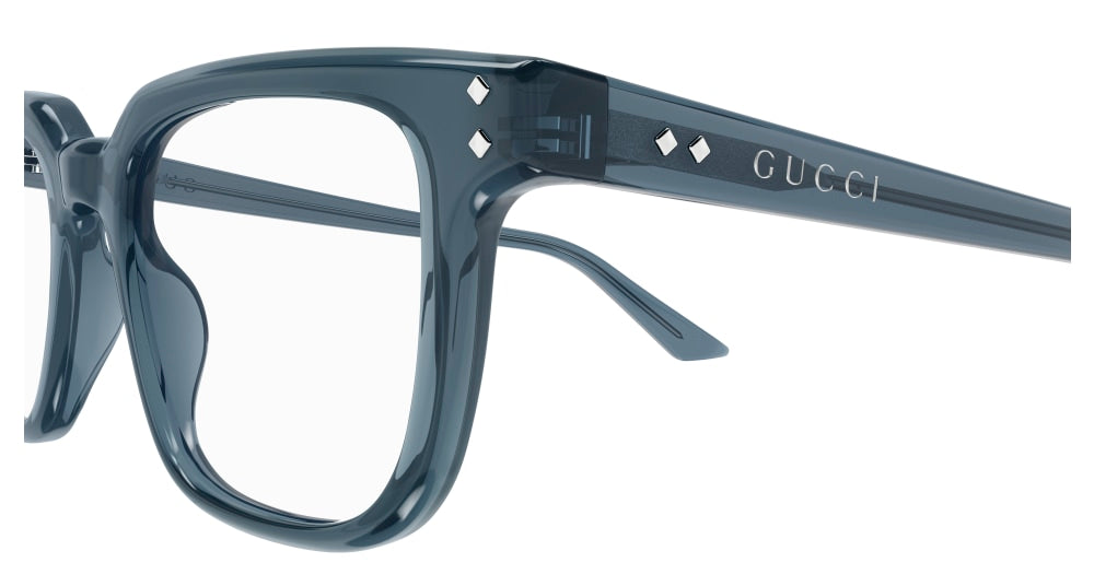 GUCCI GG1895O 3 RECTANGULAR / BLUE