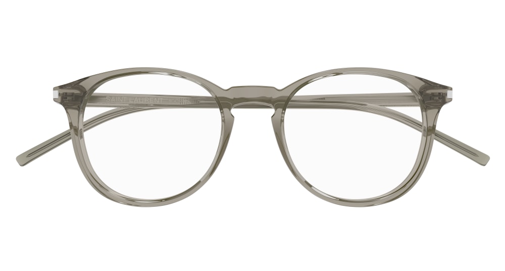 SAINT LAURENT SL 106 25 RECTANGULAR / TRANSPARENT