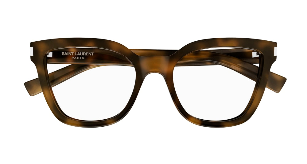 SAINT LAURENT SL 748 3 RECTANGULAR / HAVANA