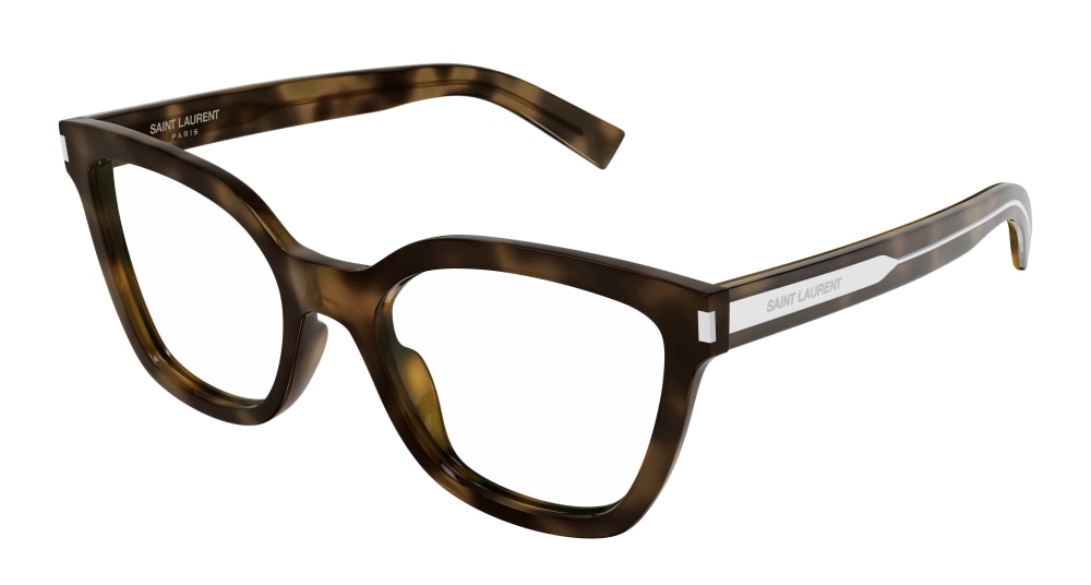 SAINT LAURENT SL 748 3 RECTANGULAR / HAVANA