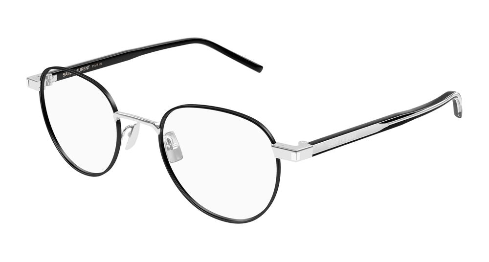 SAINT LAURENT SL 781 3 RECTANGULAR / SILVER