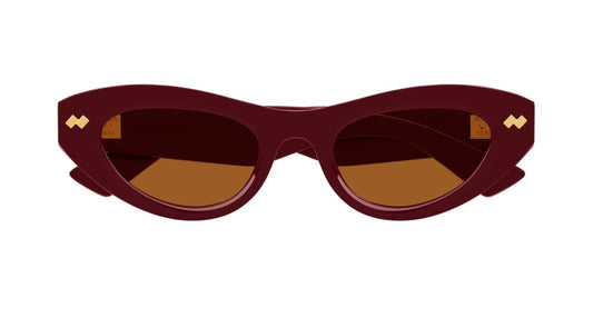 BOTTEGA VENETA BV1350S 5 CAT EYE / BURGUNDY