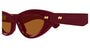 BOTTEGA VENETA BV1350S 5 CAT EYE / BURGUNDY