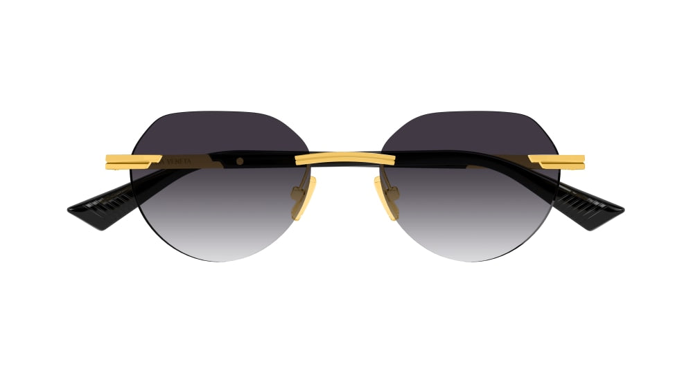 BOTTEGA VENETA BV1379S 1 PILOT / GOLD