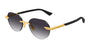 BOTTEGA VENETA BV1379S 1 PILOT / GOLD