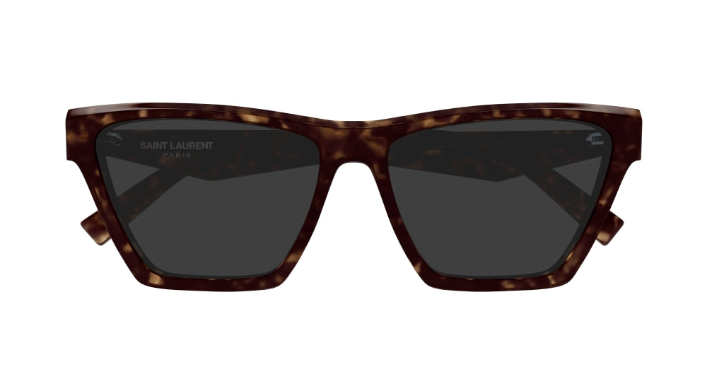 SAINT LAURENT SL M103 6 RECTANGULAR / HAVANA