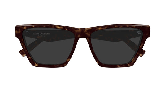 SAINT LAURENT SL M103 6 RECTANGULAR / HAVANA
