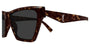SAINT LAURENT SL M103 6 RECTANGULAR / HAVANA