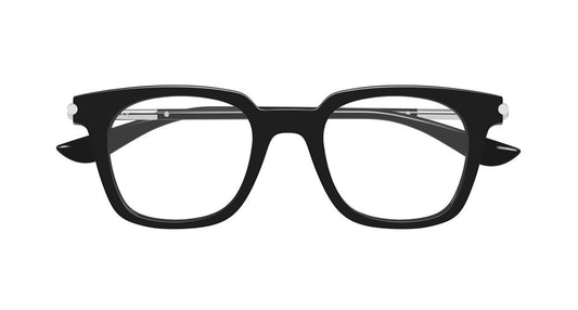 ALEXANDER MCQUEEN AM0521O 1 RECTANGULAR / BLACK