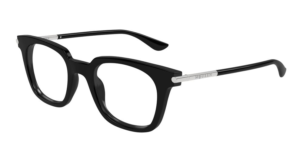 ALEXANDER MCQUEEN AM0521O 1 RECTANGULAR / BLACK