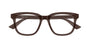 ALEXANDER MCQUEEN AM0539O 5 RECTANGULAR / BROWN