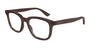 ALEXANDER MCQUEEN AM0539O 5 RECTANGULAR / BROWN