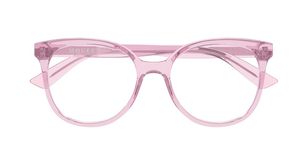 ALEXANDER MCQUEEN AM0540O 5 CAT EYE / PINK