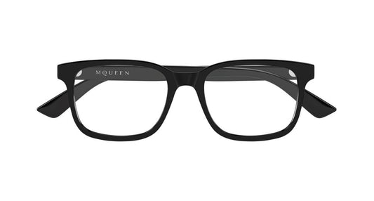 ALEXANDER MCQUEEN AM0541O 7 RECTANGULAR / BLACK