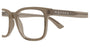 ALEXANDER MCQUEEN AM0541O 11 RECTANGULAR / BROWN