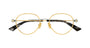 BOTTEGA VENETA BV1382O 2 ROUND / GOLD