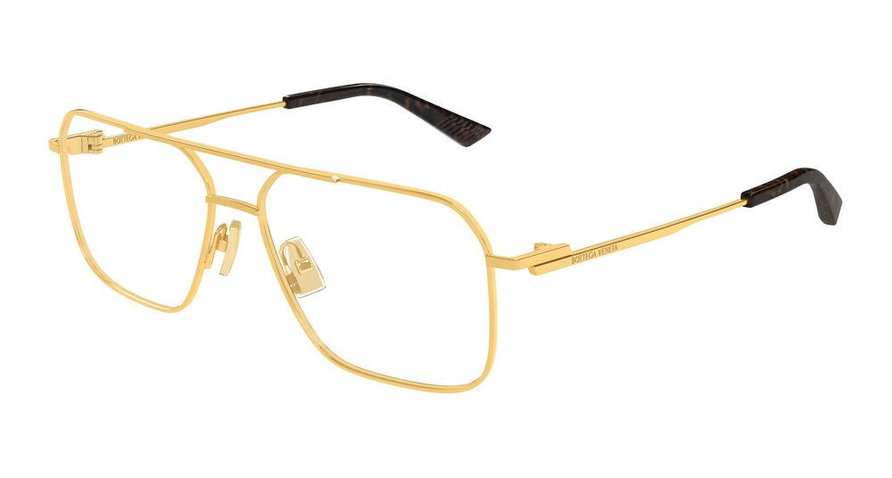 BOTTEGA VENETA BV1384O 1 PILOT / GOLD