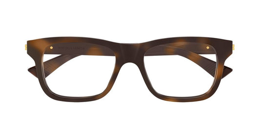 BOTTEGA VENETA BV1412O 9 RECTANGULAR / HAVANA