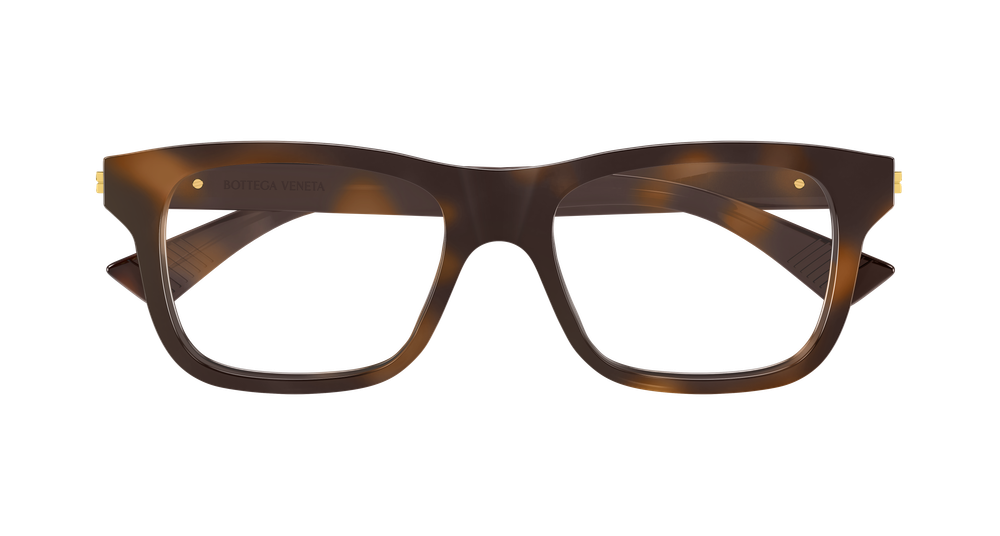 BOTTEGA VENETA BV1412O 9 RECTANGULAR / HAVANA