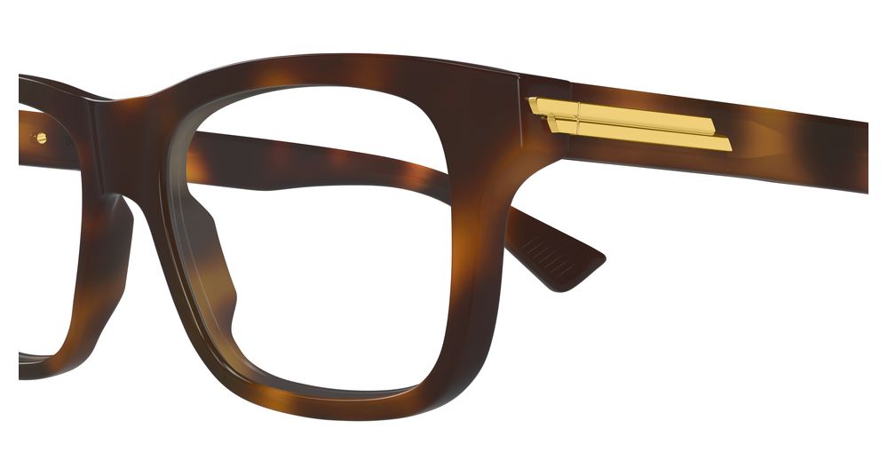 BOTTEGA VENETA BV1412O 9 RECTANGULAR / HAVANA