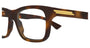 BOTTEGA VENETA BV1412O 9 RECTANGULAR / HAVANA